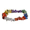 Bracelet "Brio" en Pierres 7 chakras, cadeau fêtes pour homme, femme et ados