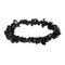 Bracelet "Brio" en Pierres Obsidienne noires, cadeau fête pour homme, femme et ados