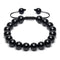 Bracelet obsidienne, lithothérapie cadeau pour homme et femme
