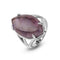 bague Améthyste "Marquise" , cadeau lithothérapie homme ou femme
