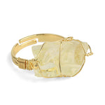 Bague Citrine "Énergie" - Vignette | Lithothérapie Naturelle