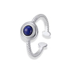 Bague Lapis Lazuli Argent - Vignette | Lithothérapie Naturelle