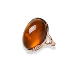 Bague Pierre Ambre "Forêt" - Vignette | Lithothérapie Naturelle