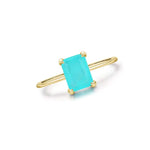 Bague Pierre Tourmaline et Argent "Chic" - Vignette | Lithothérapie Naturelle