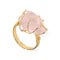 Bague quartz rose "Énergie", cadeau de lithothérapie pour femme, homme ou ados