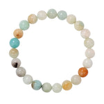 Bracelet Amazonite Boules 8 mm -19 cm - Vignette | Lithothérapie Naturelle