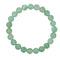 Bracelet Aventurine Boules 8 mm -19 cm, cadeau homme ou femme