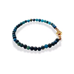 Bracelet Oeil de Faucon Boules 4 mm "Eye" - Vignette | Lithothérapie Naturelle