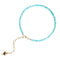 Bracelet "Délicatesse" Perles d'Amazonite 2 mm - 14 cm, cadeau pour femme, fêtes et anniversaire