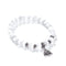 Bracelet "Élephant" Perles de Sélénite et alliage, cadeau homme, femme et ados