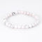 bracelet Howlite Boules 6 mm, cadeau homme ou femme