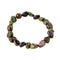 Bracelet "Pépites Sauvages" en pierres de Jaspe Sang de Dragon, cadeau homme, femme pour fêtes