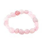 Bracelet "Pépites Sauvages" Quartz Rose - Vignette | Lithothérapie Naturelle