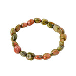 Bracelet "Pépites Sauvages" Unakite - Vignette | Lithothérapie Naturelle