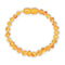 bracelet Pierre Ambre Royale 8 mm, cadeau homme, femme ou ados pour fêtes