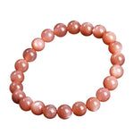 Bracelet Pierre de Soleil Boules de 10 mm - 18 cm - Vignette | Lithothérapie Naturelle