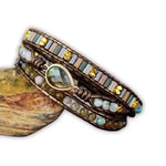 Bracelet Pierres Labradorite "Nomade" - Vignette | Lithothérapie Naturelle