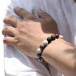 Bracelet Système solaire Perles 10 mm - Vignette | Lithothérapie Naturelle