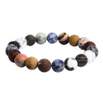 Bracelet Système solaire Perles 10 mm - Vignette | Lithothérapie Naturelle