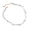 collier howlite réglable, cadeau lithothérapie homme, femme et ados