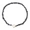 collier Pierres agate noire "Élégance", cadeau de lithothérapie pour homme, femme et ados