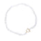 collier Pierres cristal de roche "Élégance", cadeau de lithothérapie pour homme, femme et ados