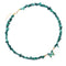 collier Pierres malachite et papillon "butterfly", cadeau de lithothérapie pour femme et ados