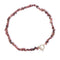 collier Pierres rhodonite "Élégance", cadeau de lithothérapie pour homme et femme