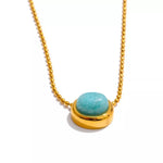 Pendentif Amazonite "Larme Verte" - Vignette | Lithothérapie Naturelle