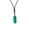 pendentif prisme de malachite, cadeaude lithothérapie