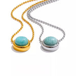 Pendentif Amazonite "Larme Verte" - Vignette | Lithothérapie Naturelle