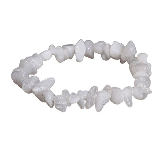 Bracelet "Brio" en Pierres de lune, cadeau fêtes pour homme, femme et ados
