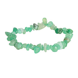 Bracelet "Brio" en pierres Aventurine, cadeau fêtes pour homme et femme