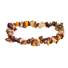 Bracelet "Brio" en Pierres Jaspe mookaïte, cadeau fêtes pour homme, femme et ados