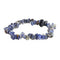 Bracelet "Brio" en pierres Sodalite, cadeau fêtes pour homme et femme