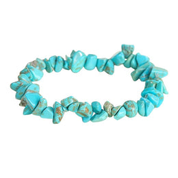 Bracelet "Brio" en Pierres turquoise, cadeau fêtes pour homme, femme