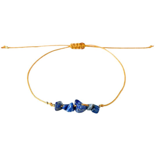 Bracelet Brésilien "Chic" Lapi Lazuli Ajustable
