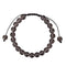 Bracelet quartz fumé, lithothérapie, 
 cadeau homme ou femme