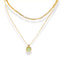 collier Pierre aventurine "Lola", cadeau de lithothérapie homme, femme et ados
