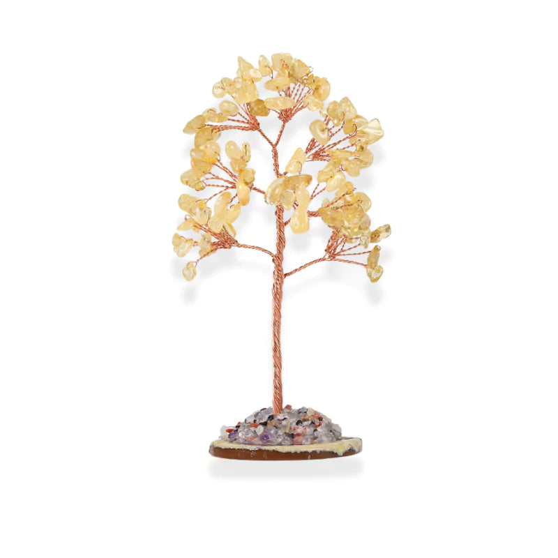arbre de Vie citrine, cadeau de lithothérapie pour homme ou femme
