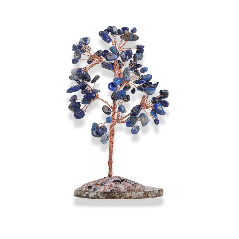 arbre de Vie Lapis-Lazuli, cadeau de lithothérapie pour homme ou femme