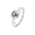 bague Agate Verte "Forêt Intérieure", cadeau femme