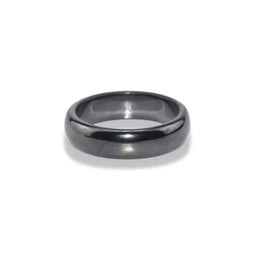 bague magnétique hématite, cadeau lithothérapie pour homme et femme