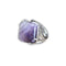 bague pierre améthyste "Carré", cadeau homme, femme et ados