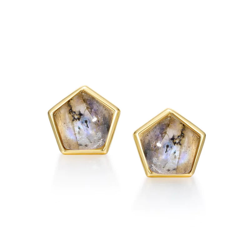 boucles d'oreilles labradorite argent, cadeau lithothérapie femme et adolescente
