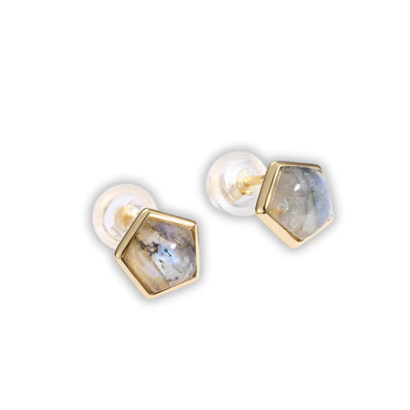 boucles d'oreilles labradorite argent, cadeau lithothérapie femme et ados