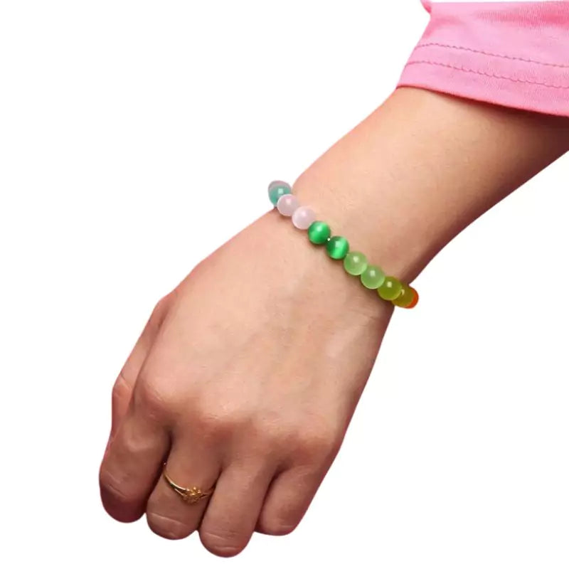 Bracelet  7 Chakras, cadeau de lithothérapie homme, femme et adolescent