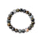 bracelet boules oeil d'aigle 8 mm, cadeau lithothérapie femme, homme et ados