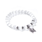 Bracelet "Butterfly" Perles de Sélénite - Vignette | Lithothérapie Naturelle