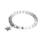 Bracelet "Butterfly" Perles de Sélénite - Vignette | Lithothérapie Naturelle